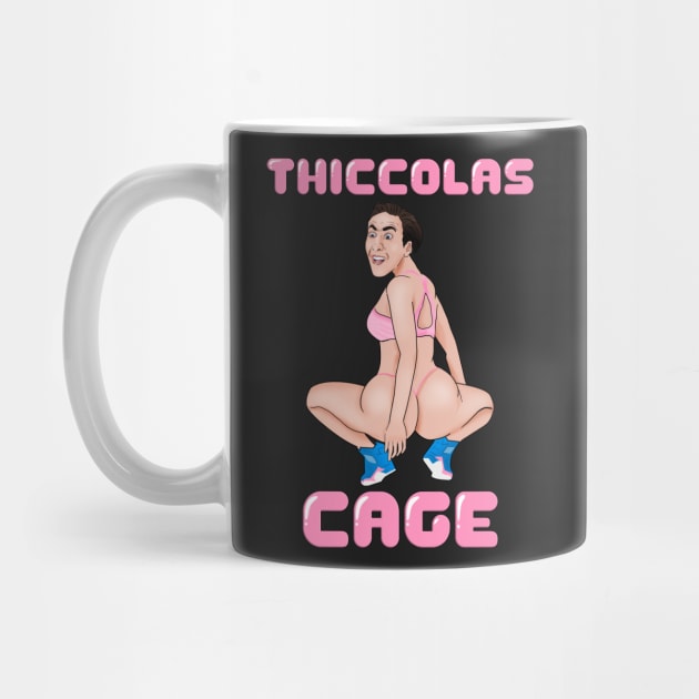 Thiccolas Cage - Dummy Thicc Nicolas Cage Meme by Barnyardy